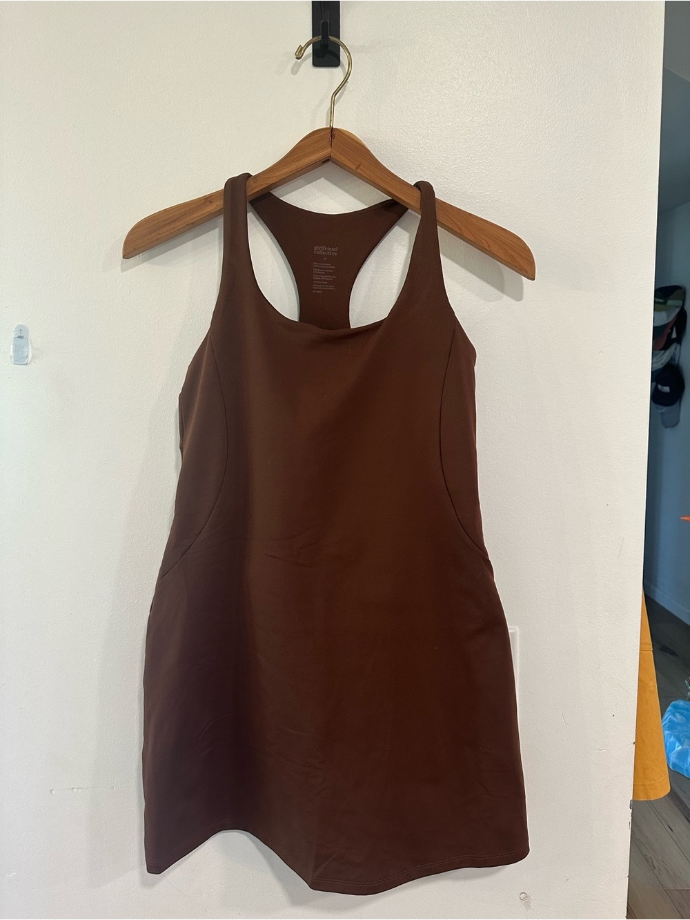 Girlfriend Collective Paloma Racerback Activewear Dress Women’s Size Medium